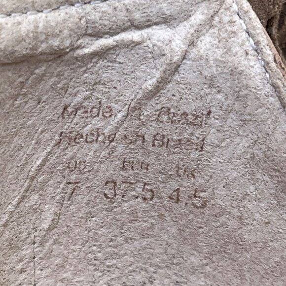 Aldo Womens Brown Suede Fringe Pointed Toe Novesta Stiletto Heels Size 7 - Picture 6 of 10